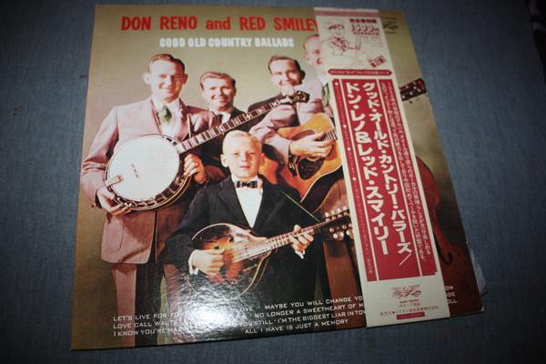 

LP Record DON RENO RED SMILEY Good Old Country Ballads VIP5070 GUSTO 1978 Japan Obi CountryFolk Used