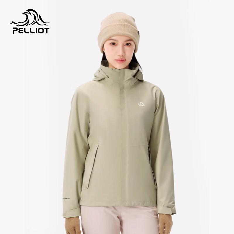 Pelliot Women s 3-in-1 Windproof Fleece Lined Mountaineering Jacket S
