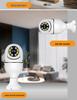 Little Eagle OKAM WiFi Panoramic Surveillance Camera with Mobile Tracking and Alarm Light Bulb