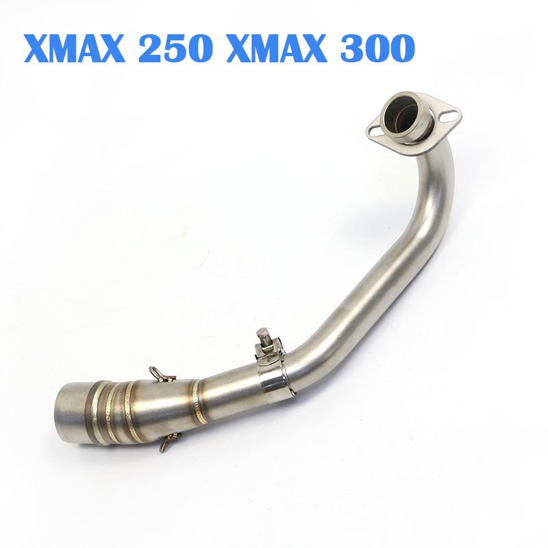 xmax xmax300 Motorcycle exhaust system Modify For Yamaha XMAX250 XMAX300 Xmax 250 300 2020-2022 51mm exhaust pipe A