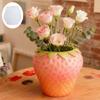 Planter Molding Tool Heat Resistant Silicone Mould for Making Strawberry Shaped Plant Container Flower Pots Mold