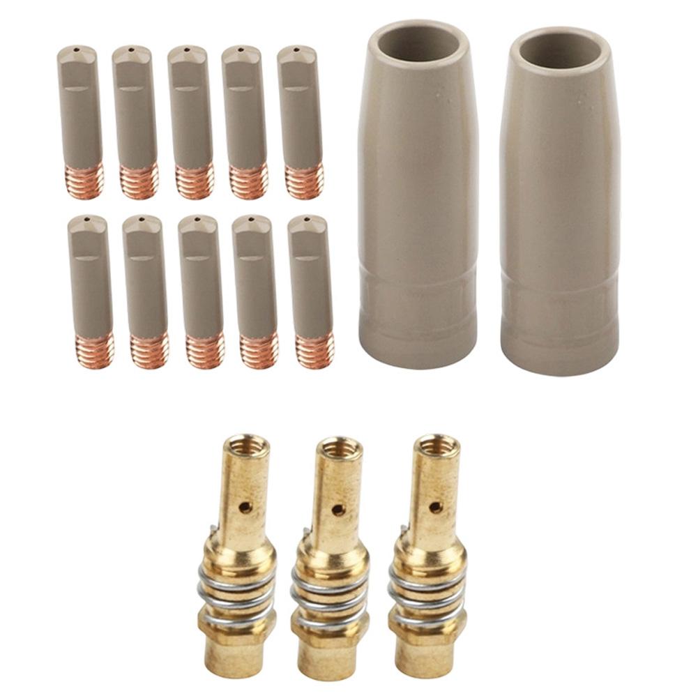15PCS For 15AK Coating For Protection Nozzle NonStick Welding Slag Airless 0.8mm For Various Welding Applications