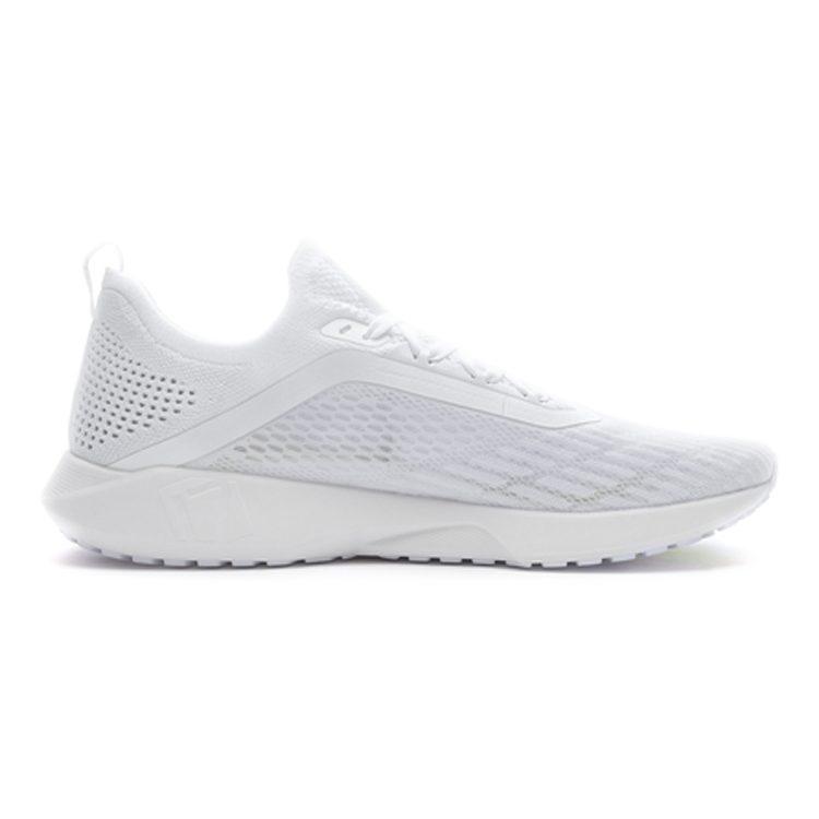 Li Ning Super Light 17 Abrasion Resistant Breathable Low top Running Shoes Men's Standard White ARBQ003-2