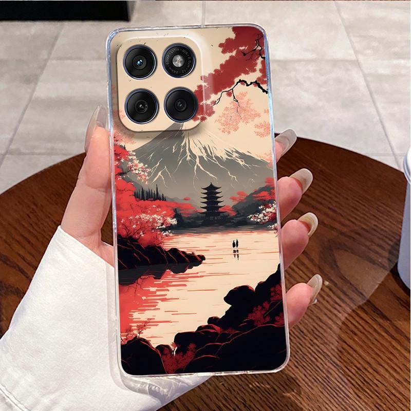 Phone Case For Motorola Edge 60 Fusion/Edge 60/Edge 60 Pro/Edge 60s Soft TPU Clear Popular Painted Casing Shockproof Cover