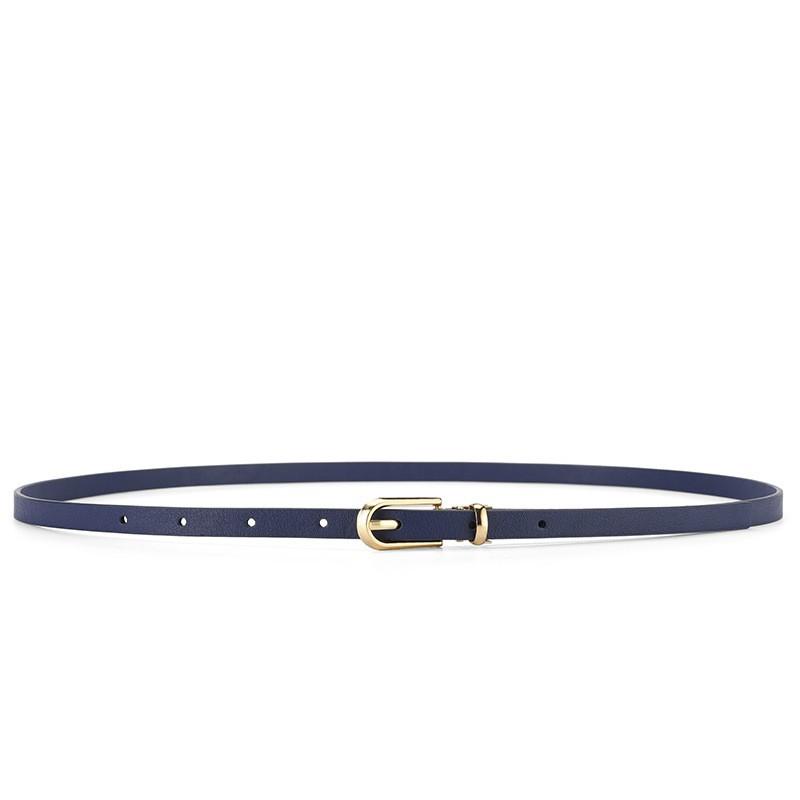 

Women s small belt dress Korean version fashionable versatile multi-color simple casual trend needle buckle black thin belt 105cm синий