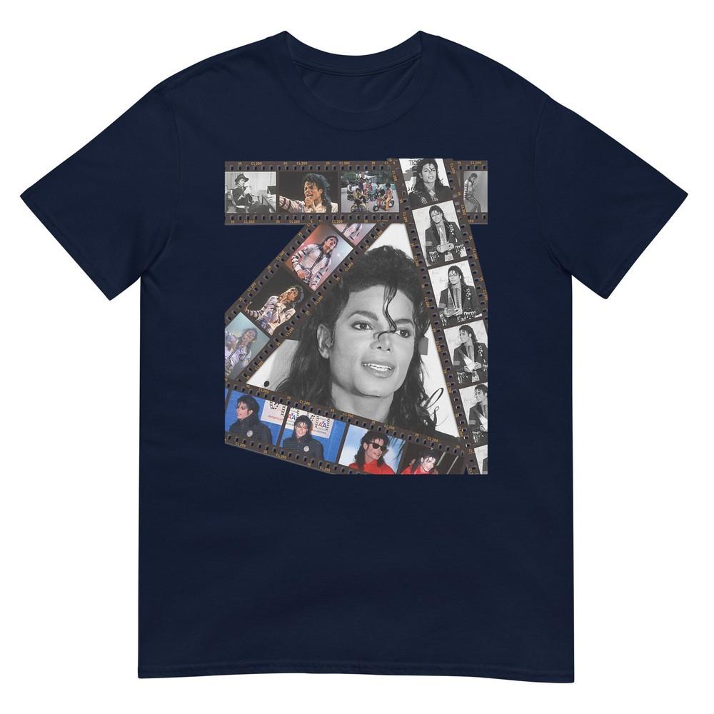 The King Of Pop Michael Jackson Mj002 Black Cotton 100 Tshirt S