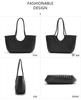 JOGUJOS Genuine Leather Retro Underarm Tote Bag for Women