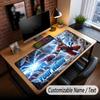 Custom Name Extended Mouse Pad,Dragon Ball Gaming Desk Mat For Home Office Desktop Decor