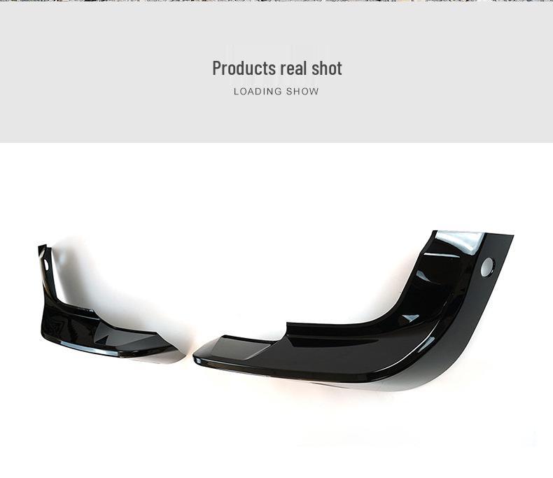 Land Rover New Defender Front Bumper Aerodynamic Kit: Lip, Corner Covers, & Fins