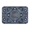 Celtic Trinity Knot Doormat Norse Ethnic Pattern Non Slip Washable Entrance Rug Antique Front Door Home Decor