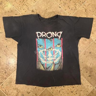 New Popular Prong Band Black  Cotton Full Size S-5XL Unisex T-Shirt
