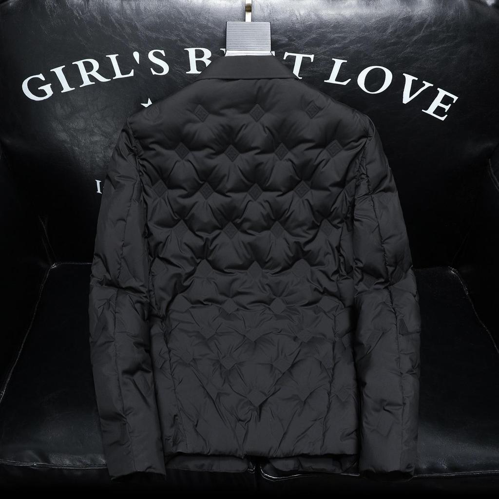 2025 Winter Korean Slim Fit Men's Down Jacket - Casual Lightweight Fashion Coat