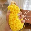 Honeycomb Bath Ball Natural Sea Wool Replacement Dead Skin Remover Cleaning Foam Washing Massager Pouf Shower Exfoliating Sponge