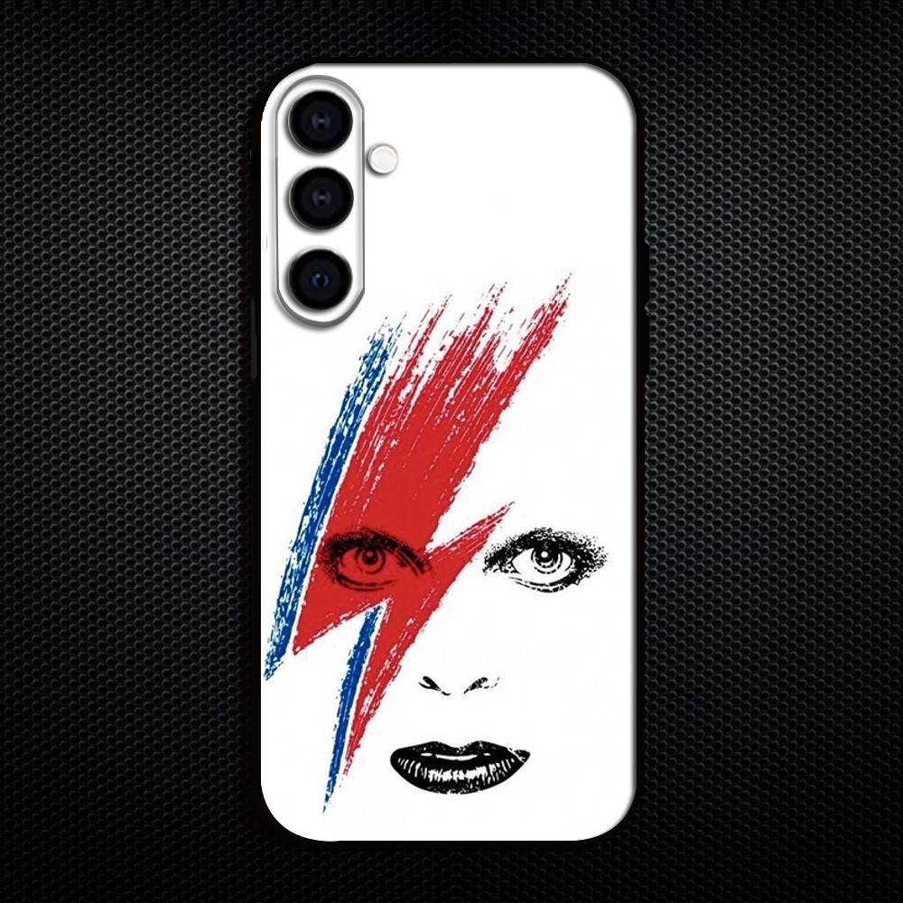 D-David Singer B-Bowie  Phone Case For Samsung Galaxy A73,A72,A71,A70,A53,A52,A51,Others Soft Black Shell