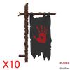 Medieval Accessories Building Blocks Soldiers Weapons Military Flags Mount War Horses Orc Mount Flags Wolf Bricks Kids Toys Gift