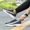 Men's Shoes Summer Breathable Large Size Fly-woven Shoes Lace-up Running Mesh Casual Shoes Lightweight Versatile Sports Shoes Men