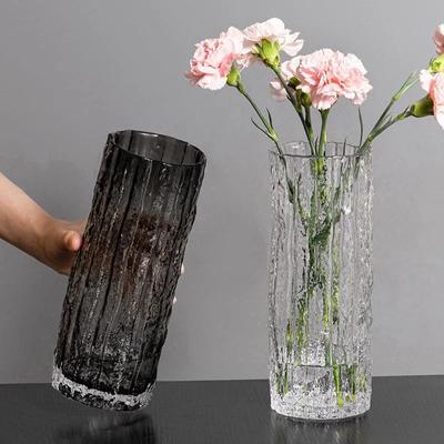 Extreem Koude Gletsjer Glas Vaas Transparant Bloemstuk Roos Bloem Voor Kamer Eettafel Decoratie Fles
