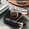 Hot Selling Food Scale with Time Function with USB Charge Digital Kitchen Electronic Scales Mini Digital Coffee Scale Machine