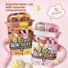 Zootopia Kids Straw Cup With Tritan Material For Summer Travel And Hot Temperature Use