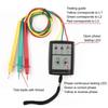 Phase Rotation Meter 5 LED Indicator No Battery Design 3 Test Leads 3 Phase Sequence Rotation Tester 60V To 600V AC