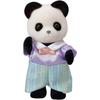 Sylvanian Families Panda Family Doll Set for Dollhouse Ages 3 and Up