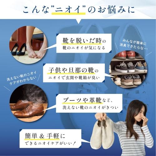 Wilcleanse Shoe Spray, Deodorizing Spray for Safety Shoes, 180ml (2 Bottles)