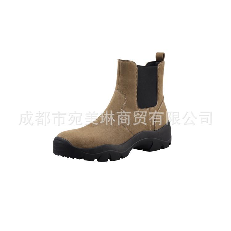Frosted leather outdoor non-slip short boots for women 2025 autumn and winter one-pedal round head leisure sports thick bottom comfortable versatil