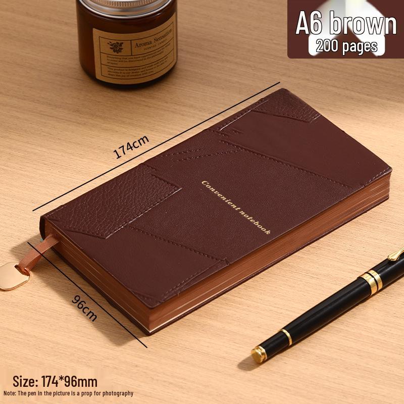 New Business A6 Notebook Planner & Daily Journal with Custom Logo