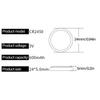 5Pcs CR2450 Button Cell Batteries 3V Lithium Batteries Coin Cell Replacement for Watches Calculators Remote Control