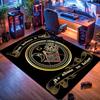 Freemason symbol rug, suitable for living room, bedroom, game room, computer room and home décor.
