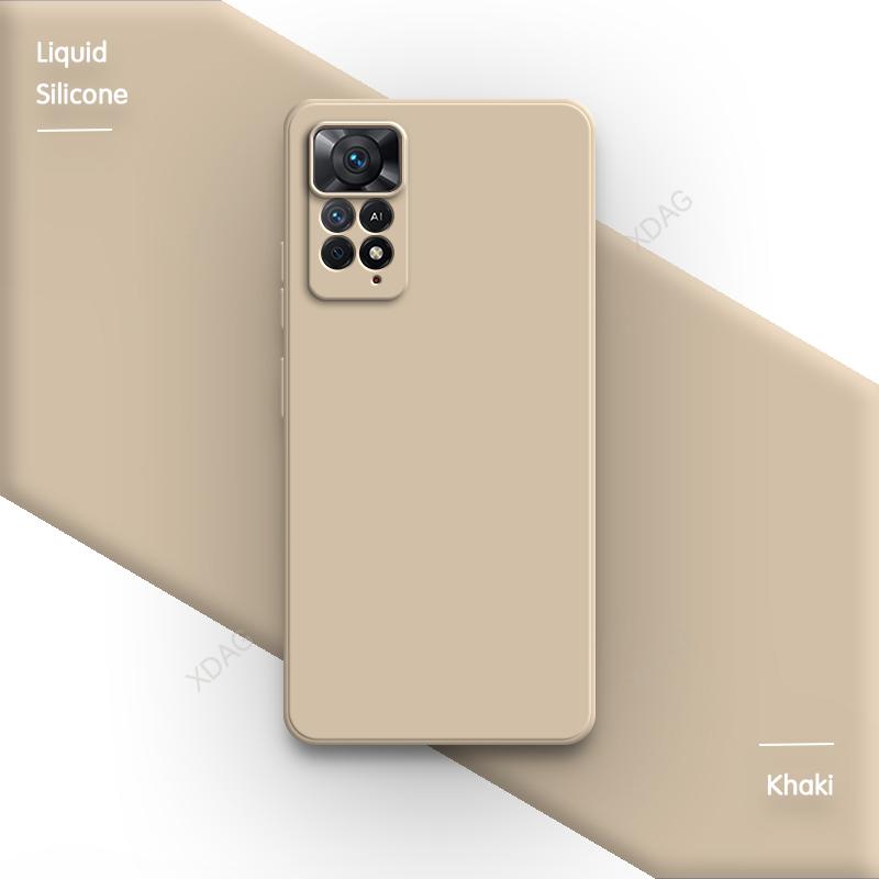 Pure Color Phone Case for Xiaomi Redmi Note11 Note 11 11E 11T 11Pro Pro Plus Pro+ 11S 11SE 4G 5G Soft Liquid Silicone Back Cover