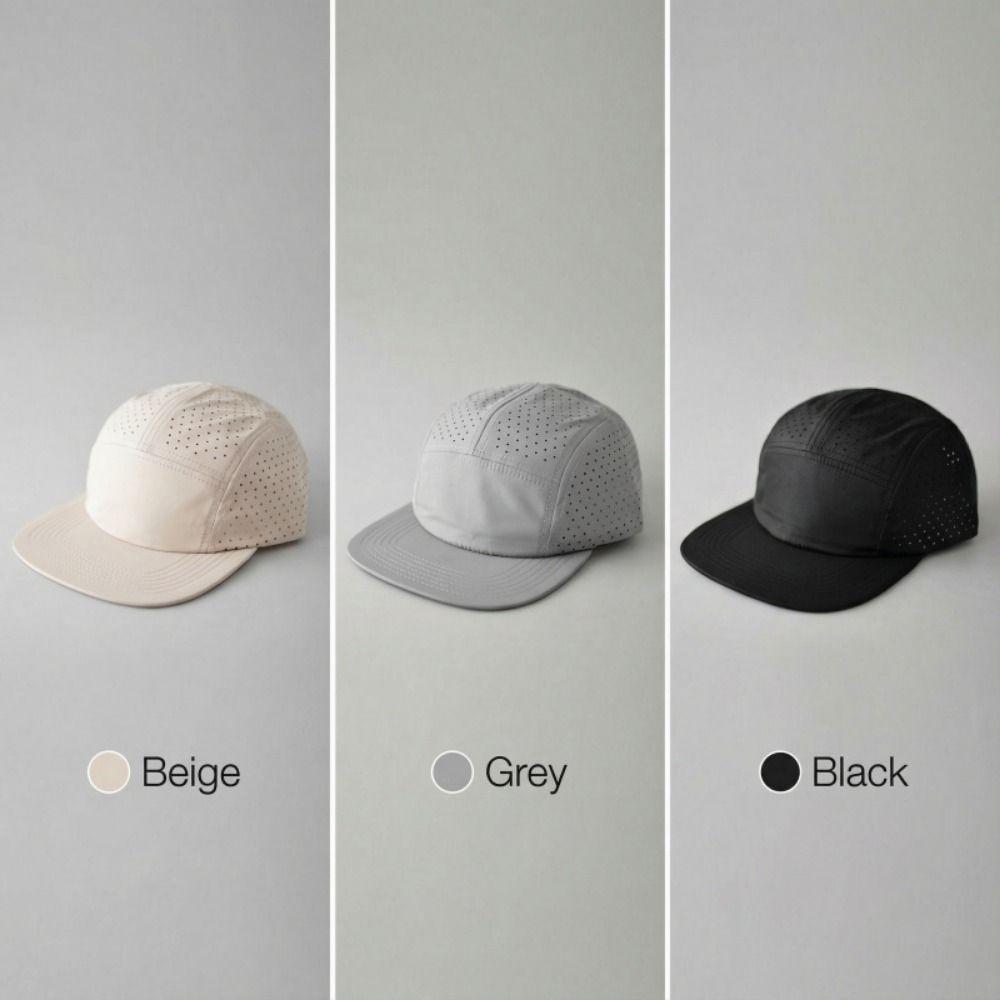 Lightweight Quick Drying Baseball Cap 5-panel Breathable Mesh Sport Cap Soft Waterproof Sun Hat Cycling