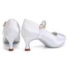 Modern Dance Shoes Women Waltz Dancing Shoes Heeled 5.5CM Latin Ballroom Shoes