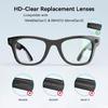 Easy Installation Protective Lens For Glasses Eye Strain Relief Glasses Accessories