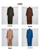 Yiduo Duo New Middle East Hijab Long Robe - Solid Color Simple Dress 21499