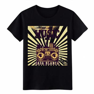 Hip Hop Music 1996 Casa Blanca Boombox Retro T-Shirt, 90s Rap Graphic Tee