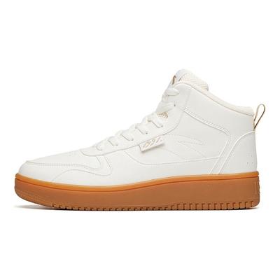 Comfortable Versatile High-Top Skate Shoes Men Sneakers Ivory-White 912038010-13