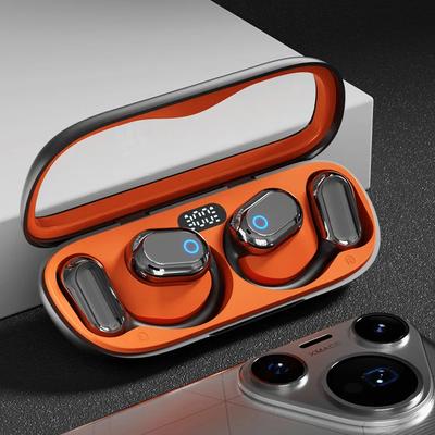New Wireless Bluetooth Earphones with Long Battery Life, Comfortable Wearing, Intelligent Digital Display and Battery Life