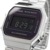 Casio Digital Watch, Vintage Series A168WEM-1, for Men, Women, and Kids, Silver and Black, Overseas Model [Parallel Import]