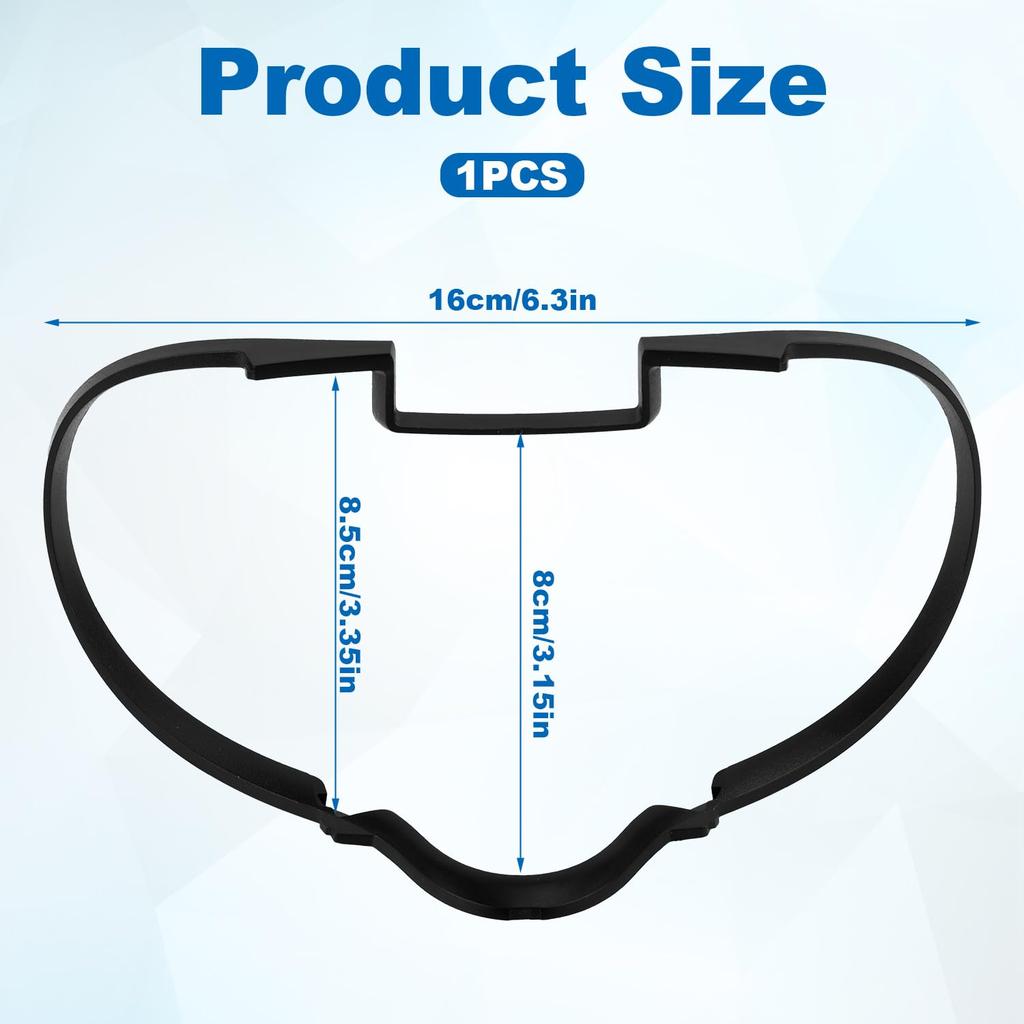 Lens Spacer, Plastic Lens Spacer Holder Glasses Headset Replacement Part Compatible with Meta Oculus Quest 2 VR