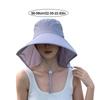 Wide Brim Shawl Fisherman Hat Anti UV Bucket Hat Fashion Panama Cap  Outdoor Sports