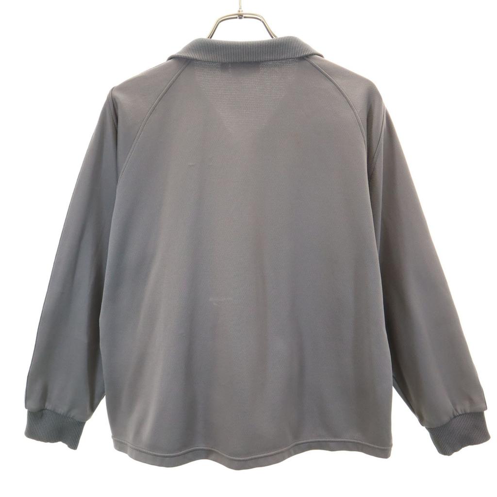 Puma Track Jacket M Gray Jersey Women Used