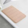 Non-slip Cross Stripe Plush Bathroom & Entrance Door Mat
