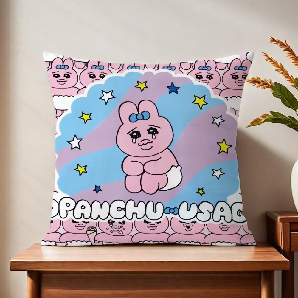 Oopanchuu cute cushion cover For Uusagii Pillow Printing Sofa Decoration Home Car Room Coffee Shop Office Nordic Simplicity