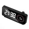Digital Dual Alarm Clock Adjustable Brightness Temperature Display 5 Minutes Snooze Table Alarm Clock for Bedside