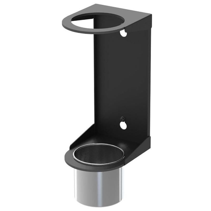 Oil Funnel Holder Storage Rack Multi-Functional Metal Funnel Buddy Wall Mount Fluid Funnel