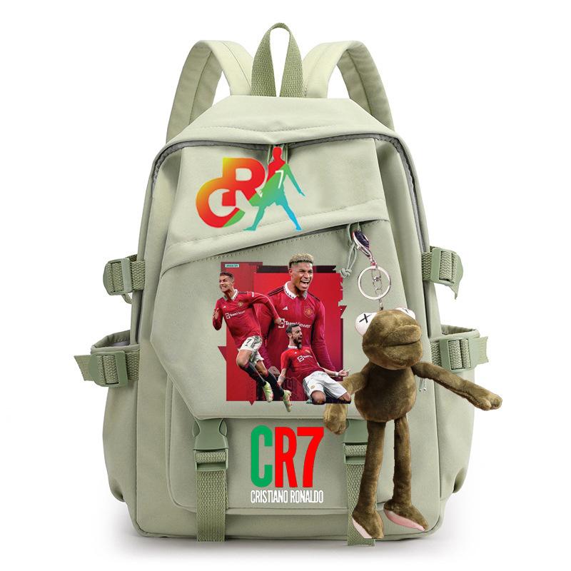 

Cross-border spot printed backpack student large capacity school bag European and American fashion backpack
