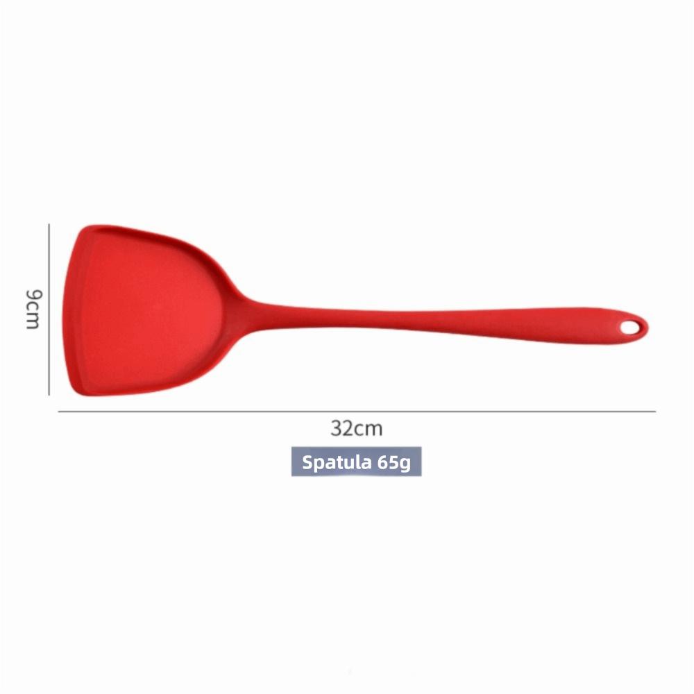 Silicone Stir Fry Turner Nonstick Cooking Shovel Asian Kitchen Utensil  Cooking