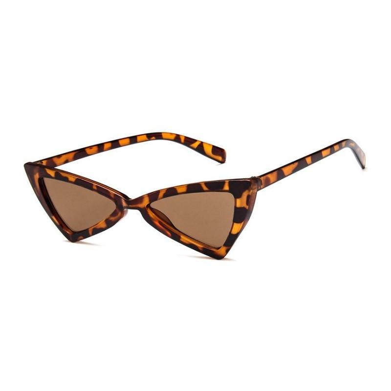 Vintage Cat Eye Women Sunglasses Triangle Frame Ladies Fashion Sun Glasses Cute Designer Eyewear