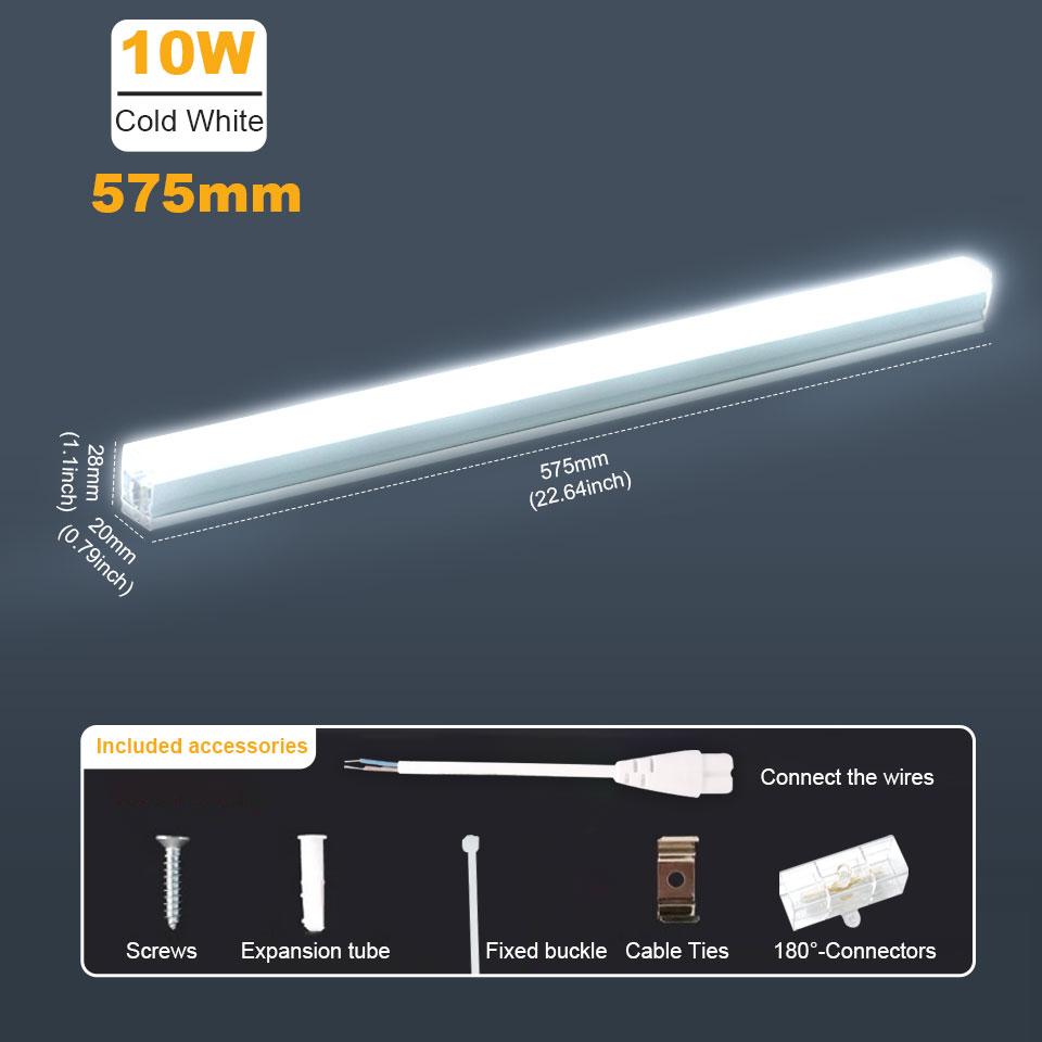 T5 T8 Led Tube Light 220V 110V Wall Lamp Bulb Light 10W  Lampa For Home Indoor Kitchen Lighting Garage Light Ceiling Lighting